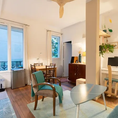 Apartman 3 P. 47m2 Au Pied De Montmartre - Ideal Jo 2024 *